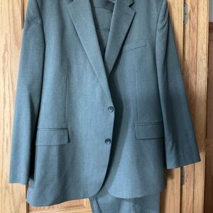 Haggar Charcoal Suit Set